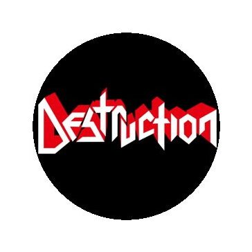 DESTRUCTION: Logo (jelvény, 2,5 cm)