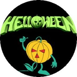 HELLOWEEN: Logo (jelvény, 2,5 cm)