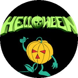 HELLOWEEN: Logo (jelvény, 2,5 cm)