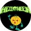 HELLOWEEN: Logo (jelvény, 2,5 cm)