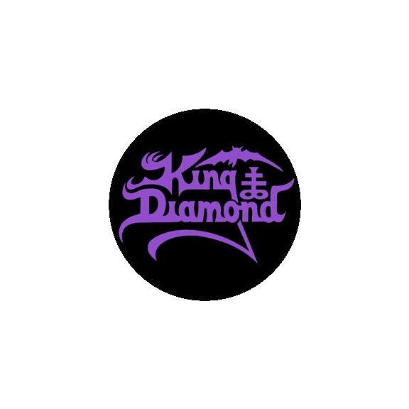 KING DIAMOND: Logo (jelvény, 2,5 cm) KING DIAMOND: Logo (jelvény, 2,5 cm)
