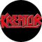 KREATOR: Logo (jelvény, 2,5 cm)