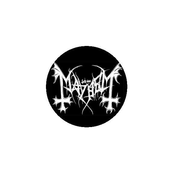 MAYHEM: Logo (jelvény, 2,5 cm) MAYHEM: Logo (jelvény, 2,5 cm)