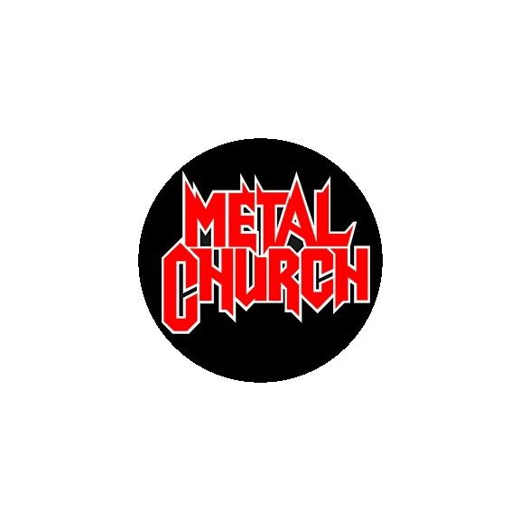 METAL CHURCH: Logo (jelvény, 2,5 cm) METAL CHURCH: Logo (jelvény, 2,5 cm)