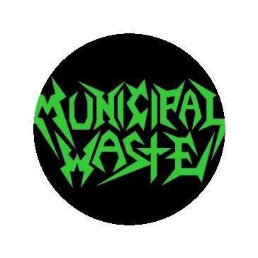 MUNICIPAL WASTE: Logo (jelvény, 2,5 cm)