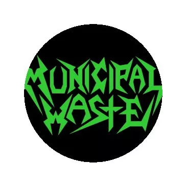 MUNICIPAL WASTE: Logo (jelvény, 2,5 cm)