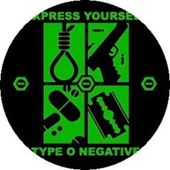 TYPE O NEGATIVE: Express Yourself (jelvény, 2,5 cm)