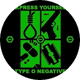 TYPE O NEGATIVE: Express Yourself (jelvény, 2,5 cm)