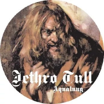 JETHRO TULL: Aqualung (nagy jelvény, 3,7 cm)