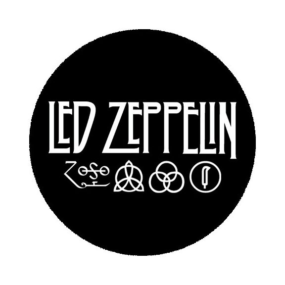 LED ZEPPELIN: 4 Symbols (nagy jelvény, 3,7 cm) LED ZEPPELIN: 4 Symbols (nagy jelvény, 3,7 cm)