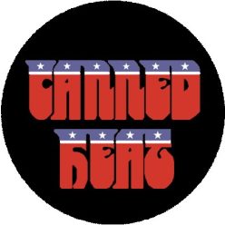 CANNED HEAT: Logo (nagy jelvény, 3,7 cm)