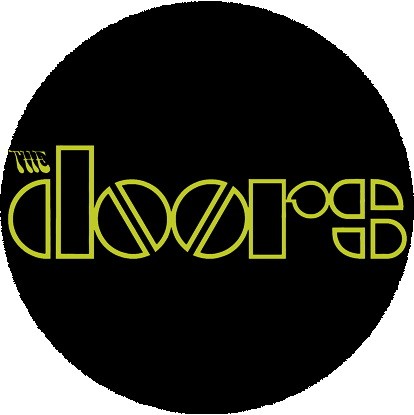 DOORS: Logo (nagy jelvény, 3,7 cm)