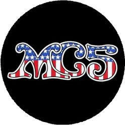 MC5: American Flag (nagy jelvény, 3,7 cm)