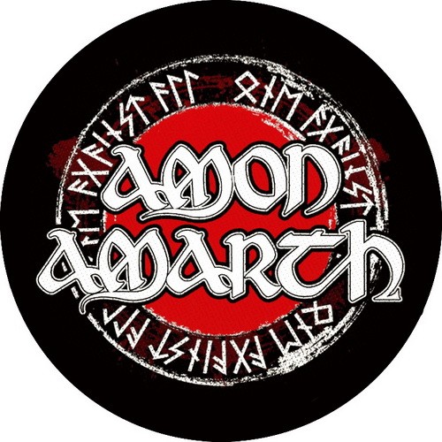 AMON AMARTH: Runes (circle, 9,5 cm) (felvarró)