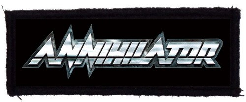ANNIHILATOR: Logo (12,5 cm x 4 cm) (felvarró)