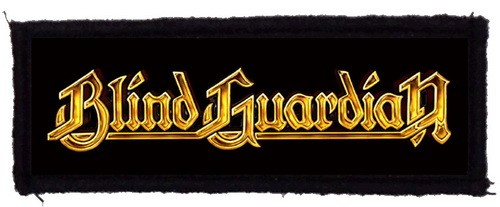 BLIND GUARDIAN: Logo (12,5 cm x 4 cm) (felvarró)