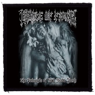   CRADLE OF FILTH: The Principle Of Evil (9,5 cm x 9,5 cm) (felvarró)