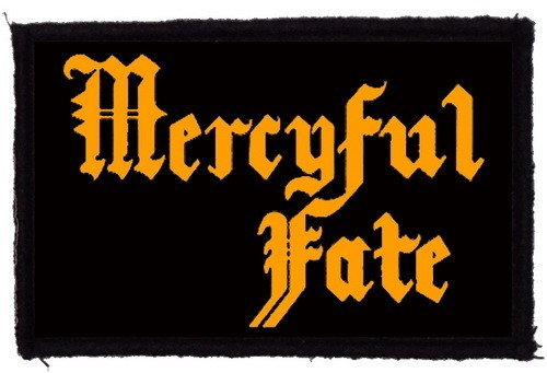 MERCYFUL FATE: Logo (9,5 cm x 6 cm) (felvarró)