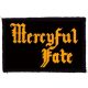 MERCYFUL FATE: Logo (9,5 cm x 6 cm) (felvarró)
