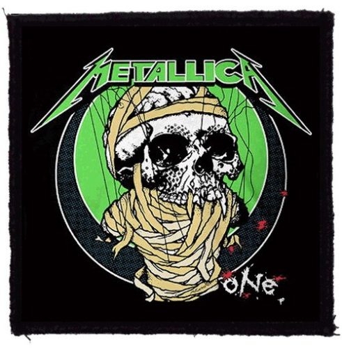 METALLICA: One (9,5 cm x 9,5 cm) (felvarró)