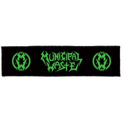 MUNICIPAL WASTE: Logo superstrip (22 cm x 5 cm) (felvarró)