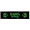 MUNICIPAL WASTE: Logo superstrip (22 cm x 5 cm) (felvarró)