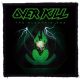 OVERKILL: The Electric Age (9,5 cm x 9,5 cm) (felvarró)