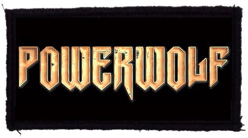 POWERWOLF: Logo (9,5 cm x 4,5 cm) (felvarró)