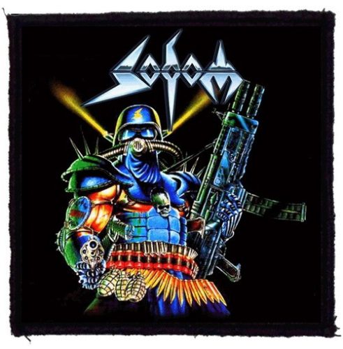 SODOM: Soldier (9,5 cm x 9,5 cm) (felvarró)