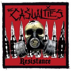 CASUALTIES: Resistance (9,5 cm x 9,5 cm) (felvarró)
