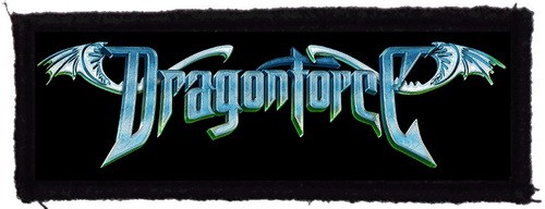 DRAGONFORCE: Logo (15 cm x 4,5 cm) (felvarró)
