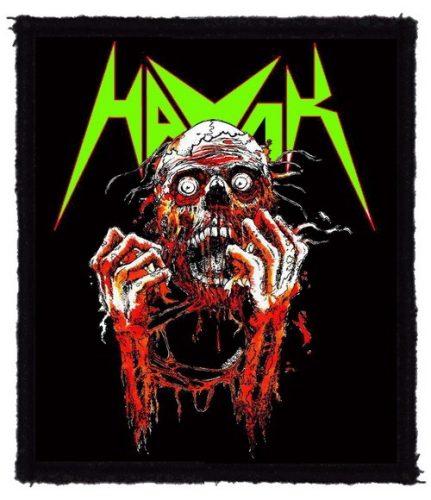 HAVOK: Skull (8 cm x 9,5 cm) (felvarró)