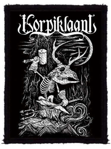 KORPIKLAANI: Blacksmith (7 cm x 9,5 cm) (felvarró)