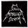METALLICA: Birth School Metallica Death (9,5 cm x 9,5 cm) (felvarró)