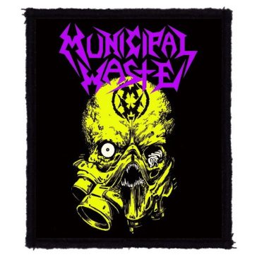 MUNICIPAL WASTE: Nuclear (8 cm x 9,5 cm) (felvarró)