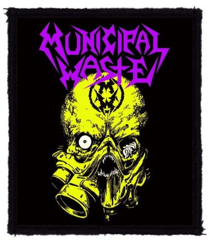 MUNICIPAL WASTE: Nuclear (8 cm x 9,5 cm) (felvarró)