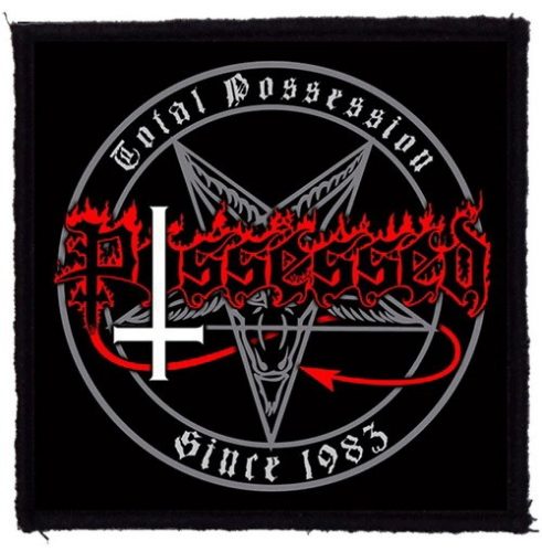 POSSESSED: Total Possession (9,5 cm x 9,5 cm) (felvarró)