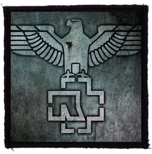 RAMMSTEIN: Eagle (9,5 cm x 9,5 cm) (felvarró)