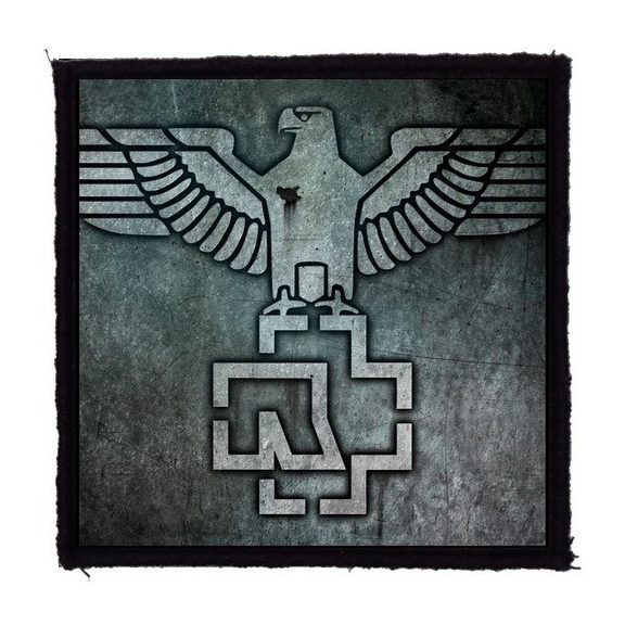 RAMMSTEIN: Eagle (9,5 cm x 9,5 cm) (felvarró) RAMMSTEIN: Eagle (9,5 cm x 9,5 cm) (felvarró)