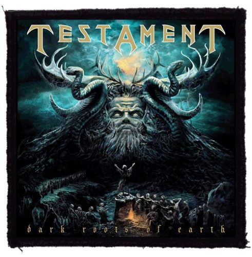TESTAMENT: Dark Roots Of The Earth (9,5 cm x 9,5 cm) (felvarró)