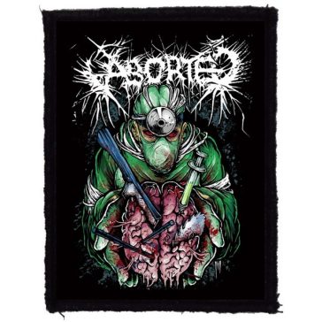 ABORTED: Butchered Lobotomy (7 cm x 9,5 cm) (felvarró)