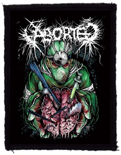 ABORTED: Butchered Lobotomy (7 cm x 9,5 cm) (felvarró)