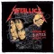 METALLICA: Hammer Of Justice (9,5 cm x 9,5 cm) (felvarró)