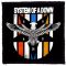 SYSTEM OF A DOWN: Eagle (9,5 cm x 9,5 cm) (felvarró)