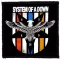 SYSTEM OF A DOWN: Eagle (9,5 cm x 9,5 cm) (felvarró)