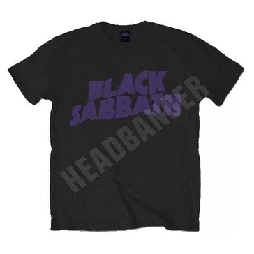 BLACK SABBATH: Wavy Logo (póló)