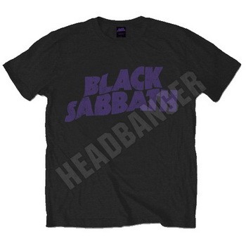 BLACK SABBATH: Wavy Logo (póló)