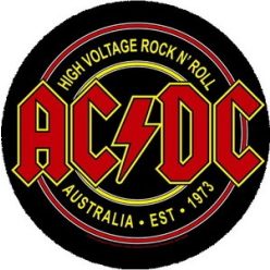 AC/DC: Logo Australia (nagy jelvény, 3,7 cm)