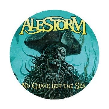 ALESTORM: No Grave But The Sea (nagy jelvény, 3,7 cm)