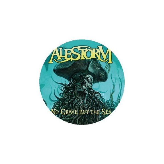 ALESTORM: No Grave But The Sea (nagy jelvény, 3,7 cm) ALESTORM: No Grave But The Sea (nagy jelvény, 3,7 cm)